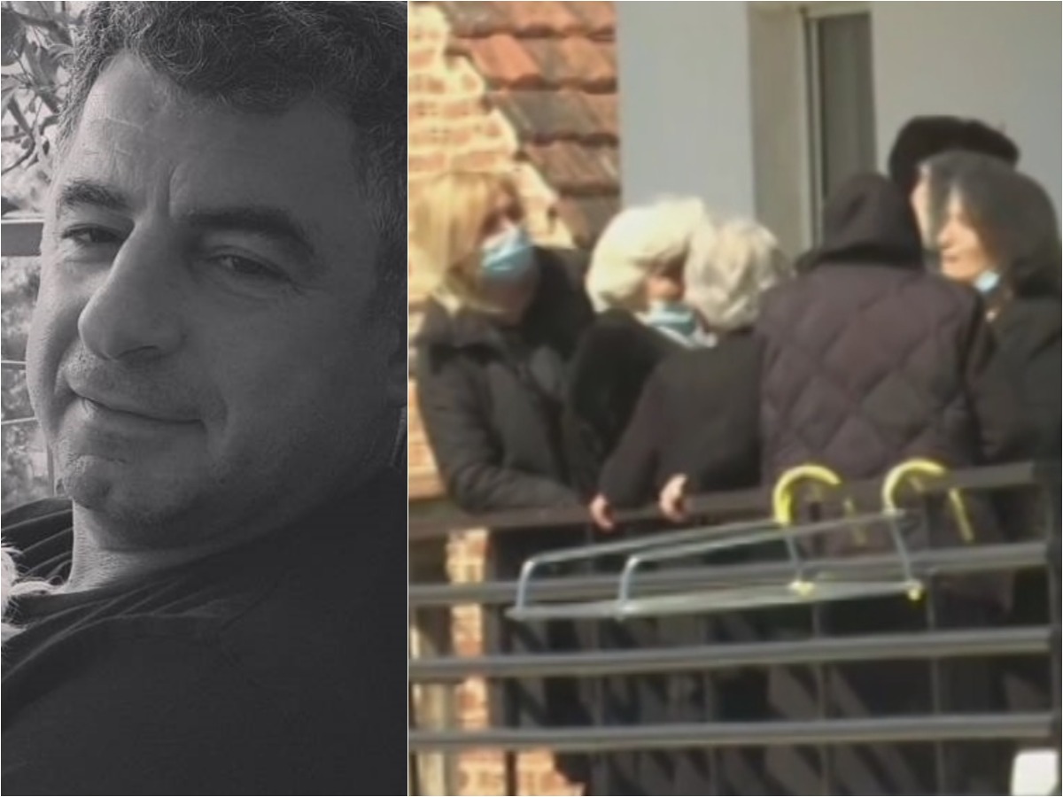 Γιώργος Καραϊβάζ: Σε κλήμα οδύνης η κηδεία του δημοσιογράφου