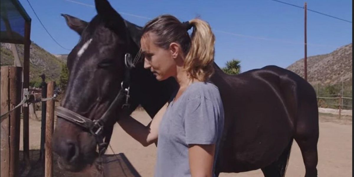 Κάτια Ζυγούλη: για ιππασία μαζί με τα παιδιά της