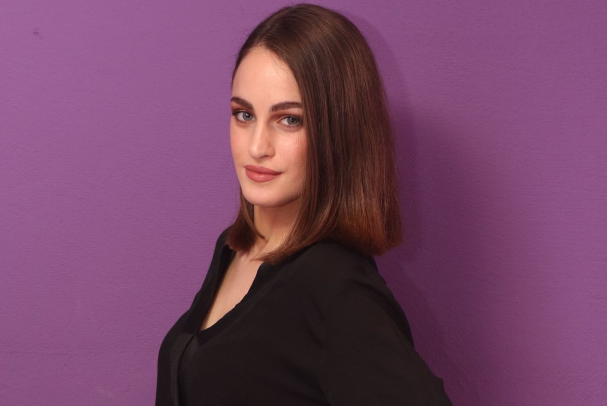 H Μαρία Βοσκοπούλου με total denim look που.. τα σπάει! [φωτογραφία]