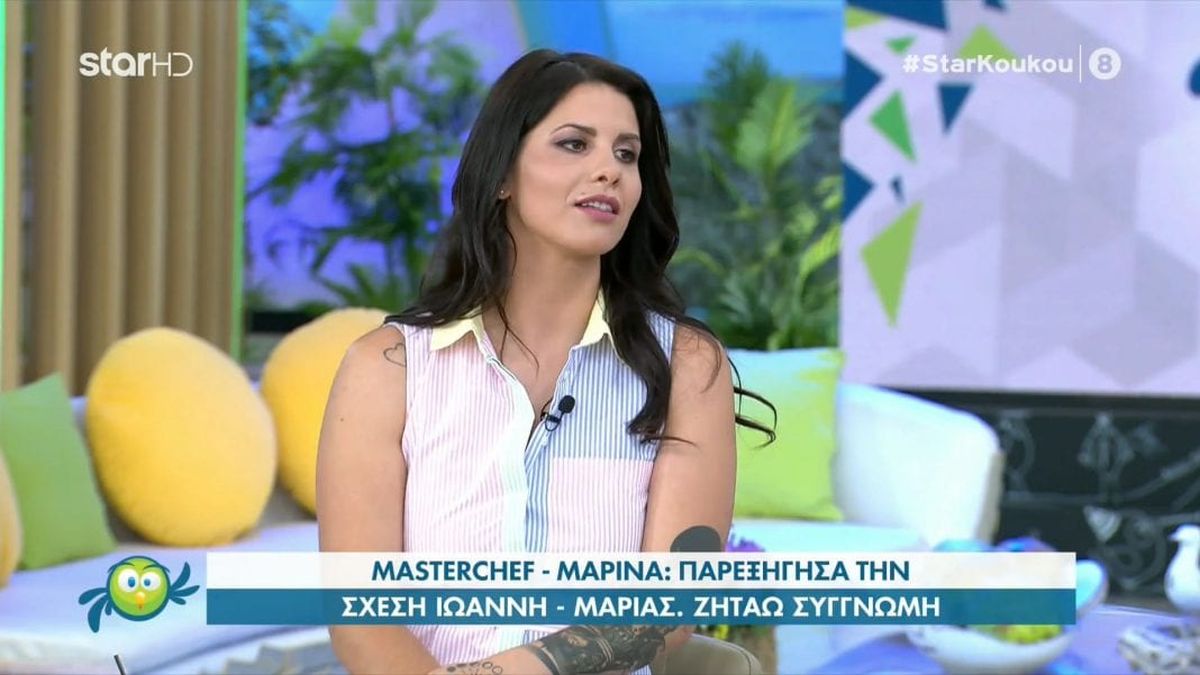Masterchef 5 - Μαρίνα Ντεμολλάι: «Η Ανούς πολλές φορές είχε πάρει θέση υπέρ μου απέναντι στον Διονύση, αλλά μετά ήρθε ο… λούτσος»
