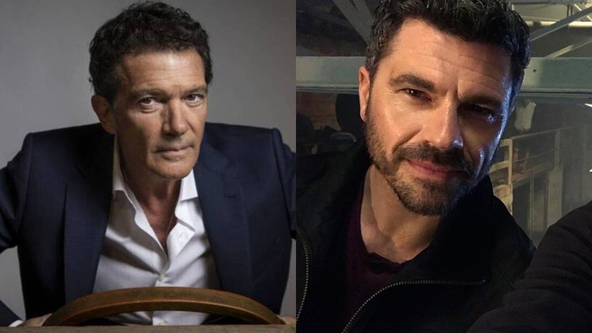 Χρήστος Βασιλόπουλος - Αντόνιο Μπαντέρας: η κοινή τους φωτογραφία από τα γυρίσματα στη Θεσσαλονίκη