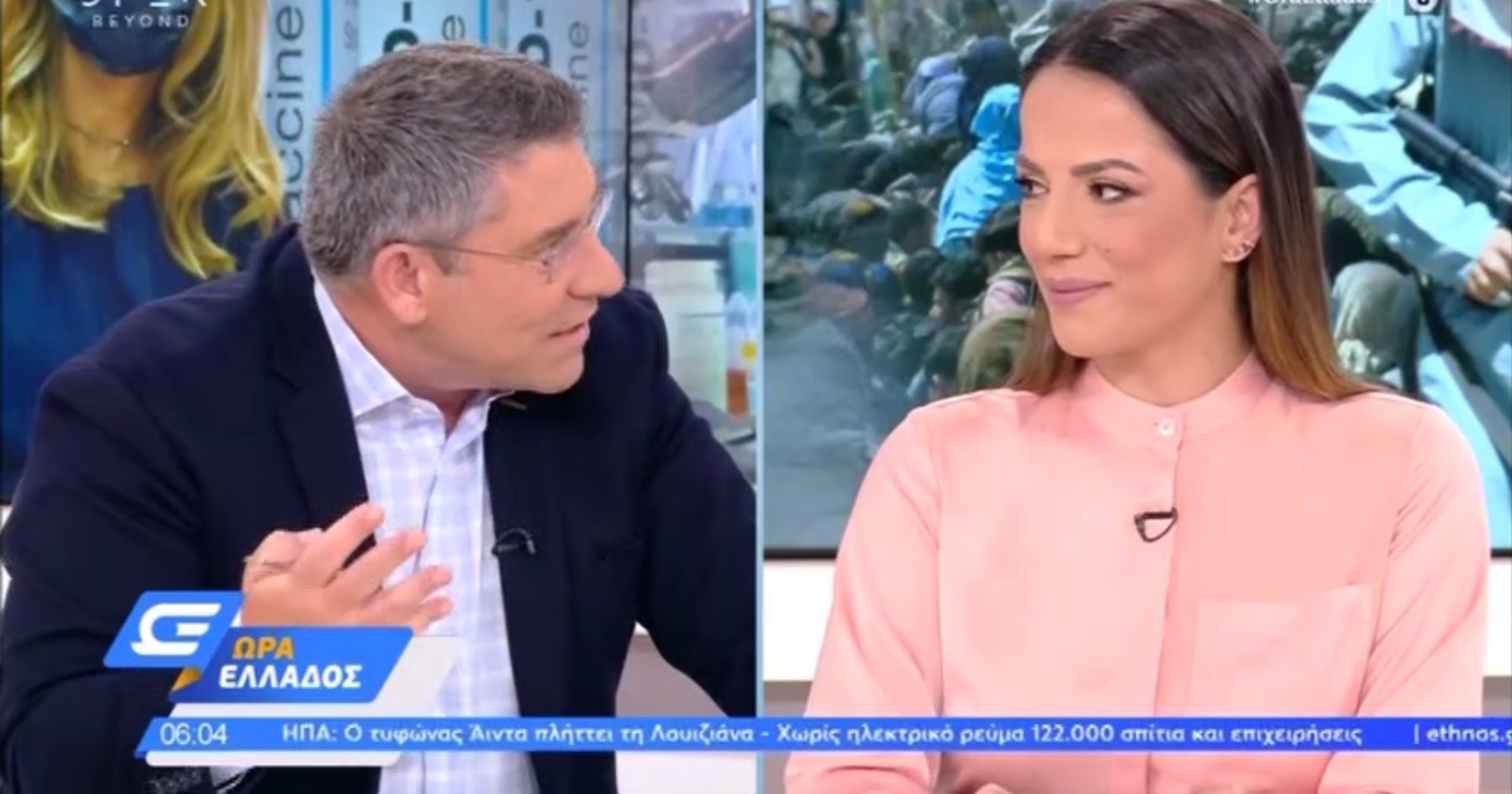 Ώρα Ελλάδος: πρεμιέρα για τον Άκη Παυλόπουλο και την Ευλαμπία Ρέβη