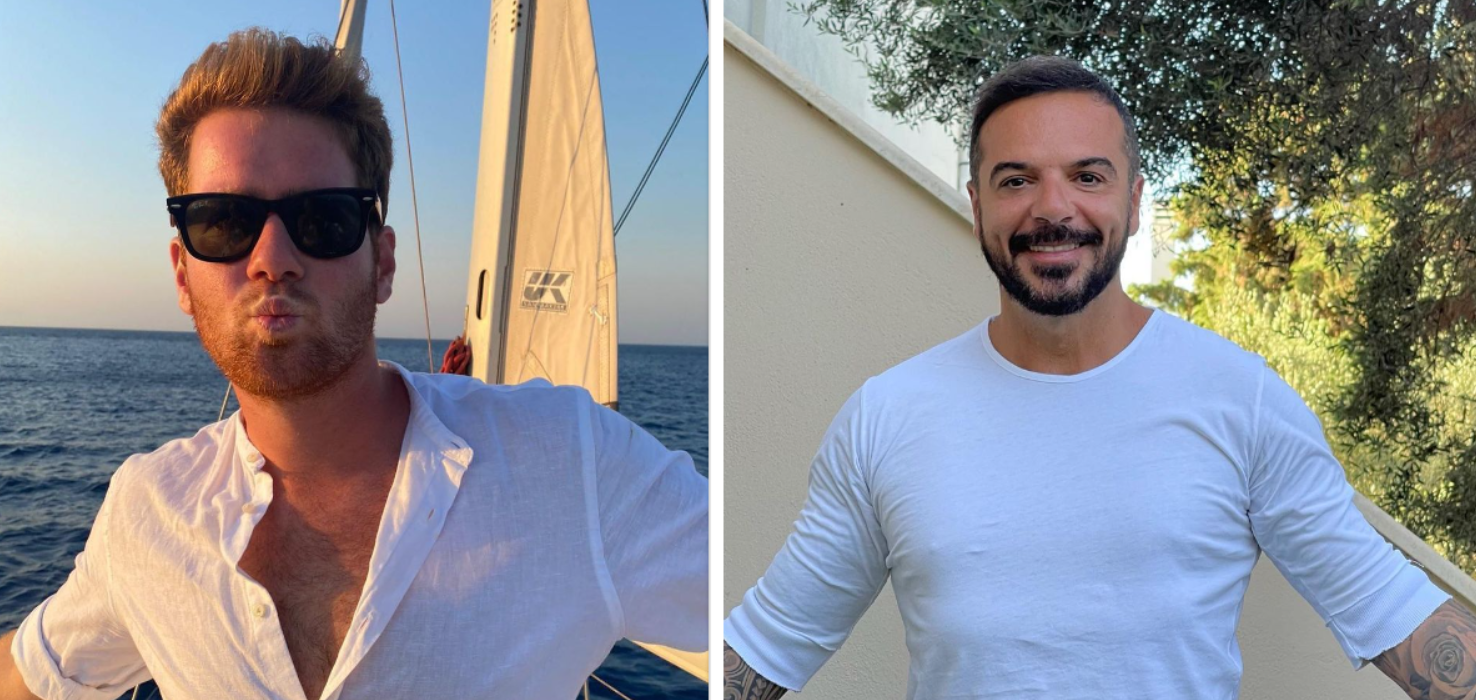 Τριαντάφυλλος - Τζέιμς Καφετζής: από τον Πανορμίτη στο Γυαλό της Σύμης