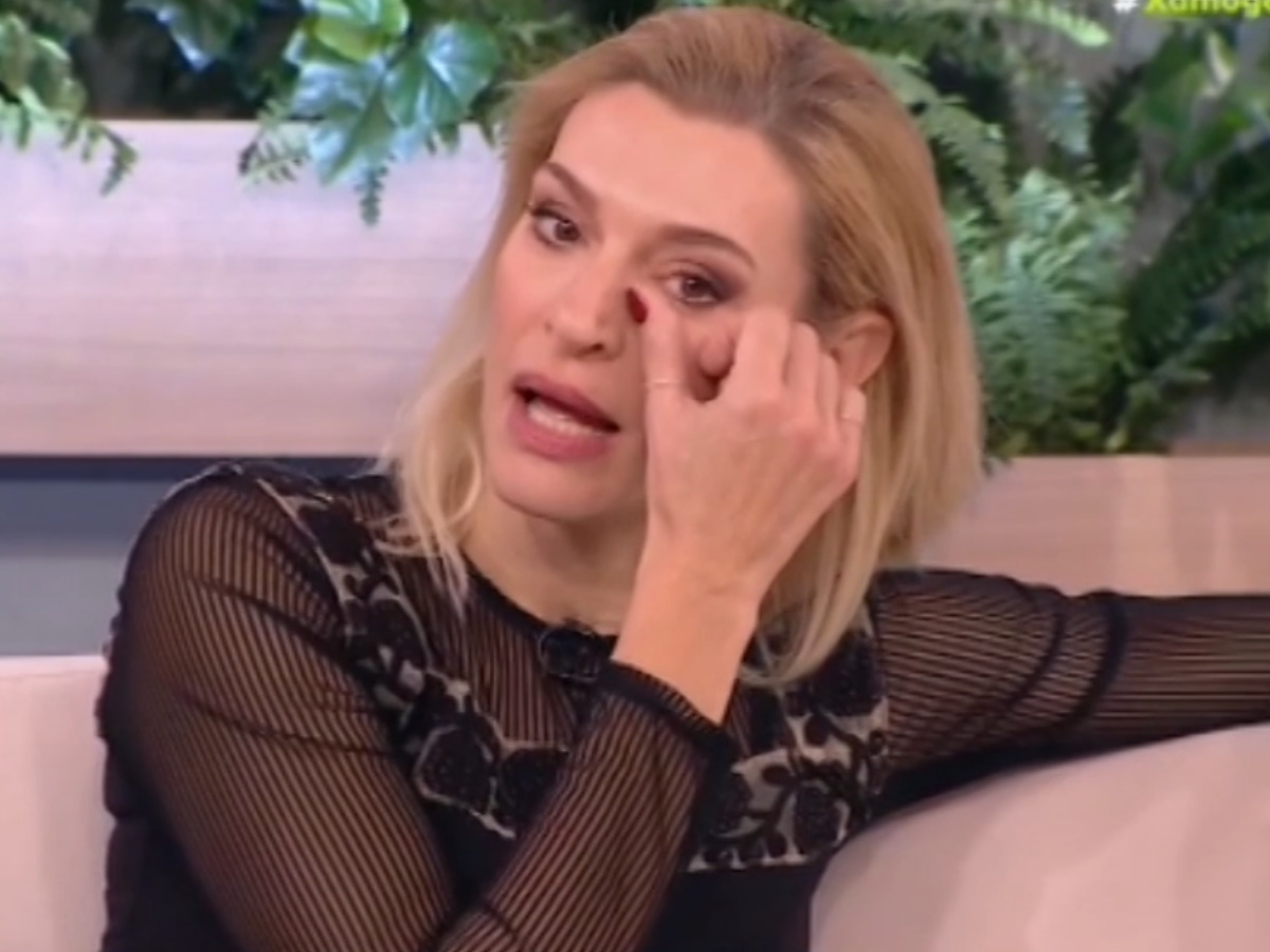 Ζέτα Δούκα: «Λύγισε» η ηθοποιός στην εκπομπή της Χρηστίδου