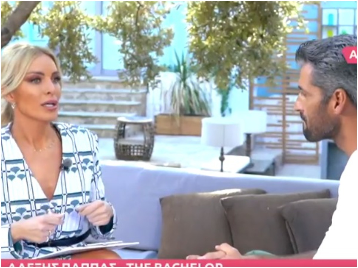 Αλέξης Παππάς σε Κατερίνα Καινούργιου - «Όλα όσα είπες με ενόχλησαν»