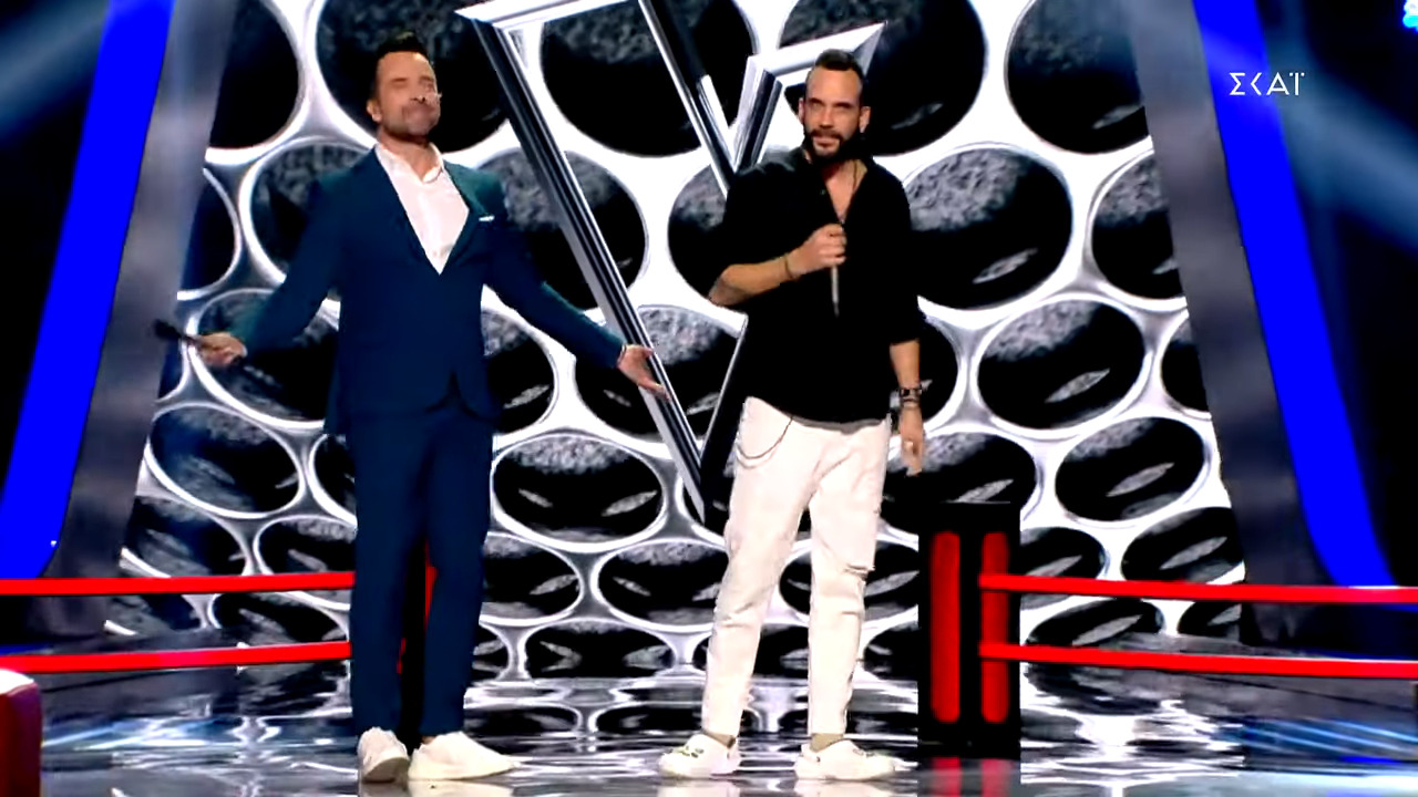 The Voice: ο Γιώργος Λιανός και ο Πάνος Μουζουράκης ξεσήκωσαν το κοινό τραγουδώντας