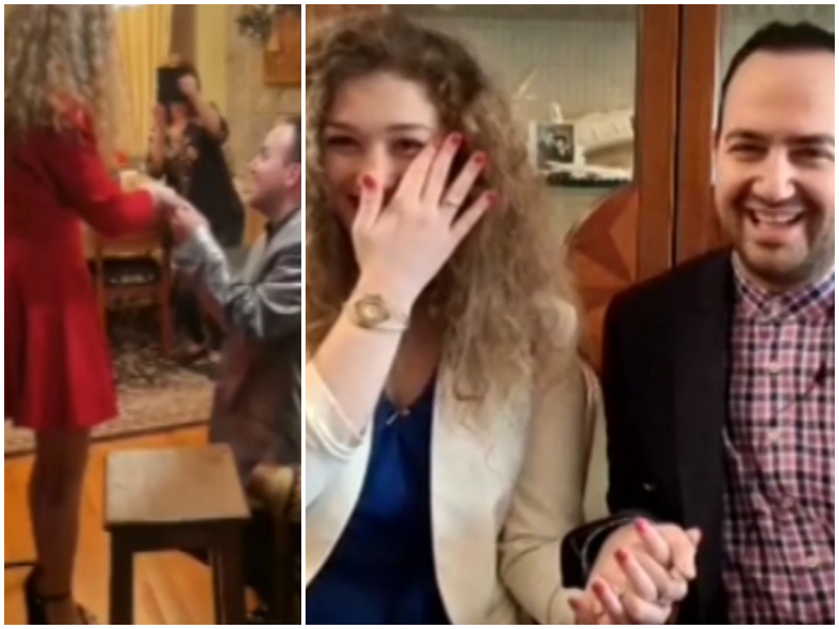 Μαυρίκιος Μαυρικίου: Για πρώτη φορά βίντεο από την πρόταση γάμου που έκανε στη σύντροφό του