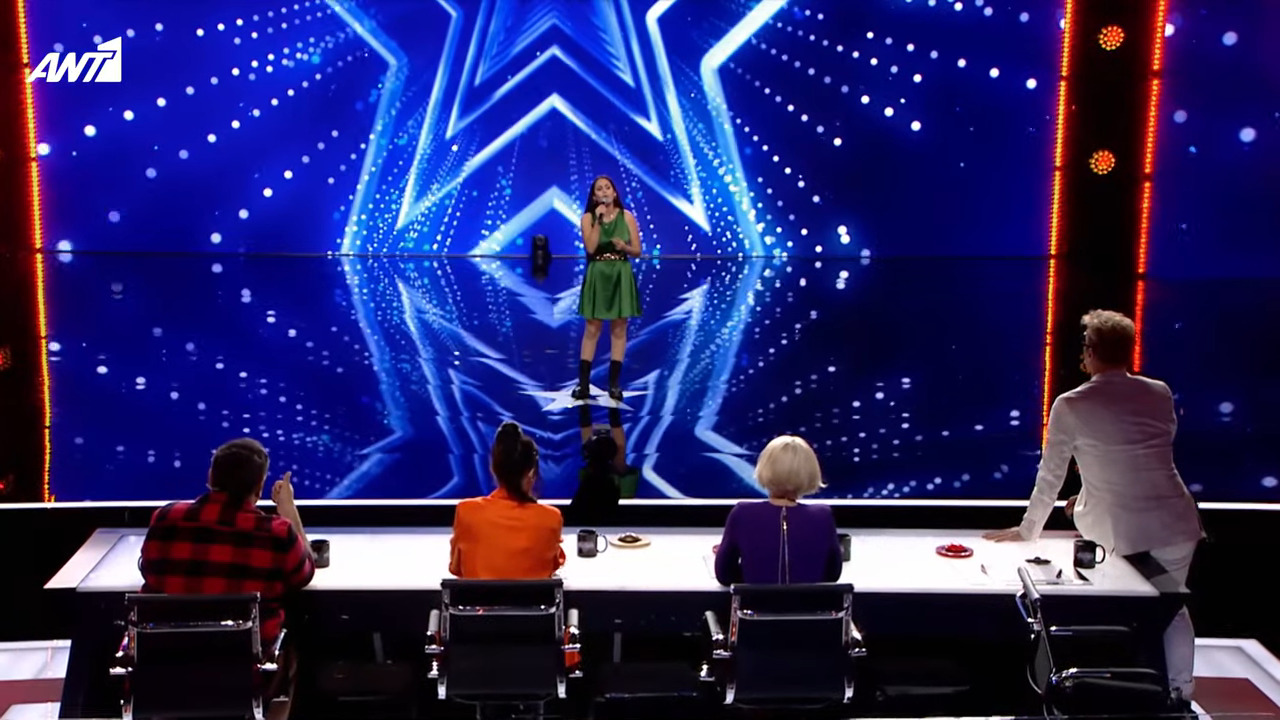 Ελλάδα έχεις Ταλέντο: η 14χρονη Ευφραιμία έκανε την Κρυσταλλία να πατήσει το Golden Buzzer