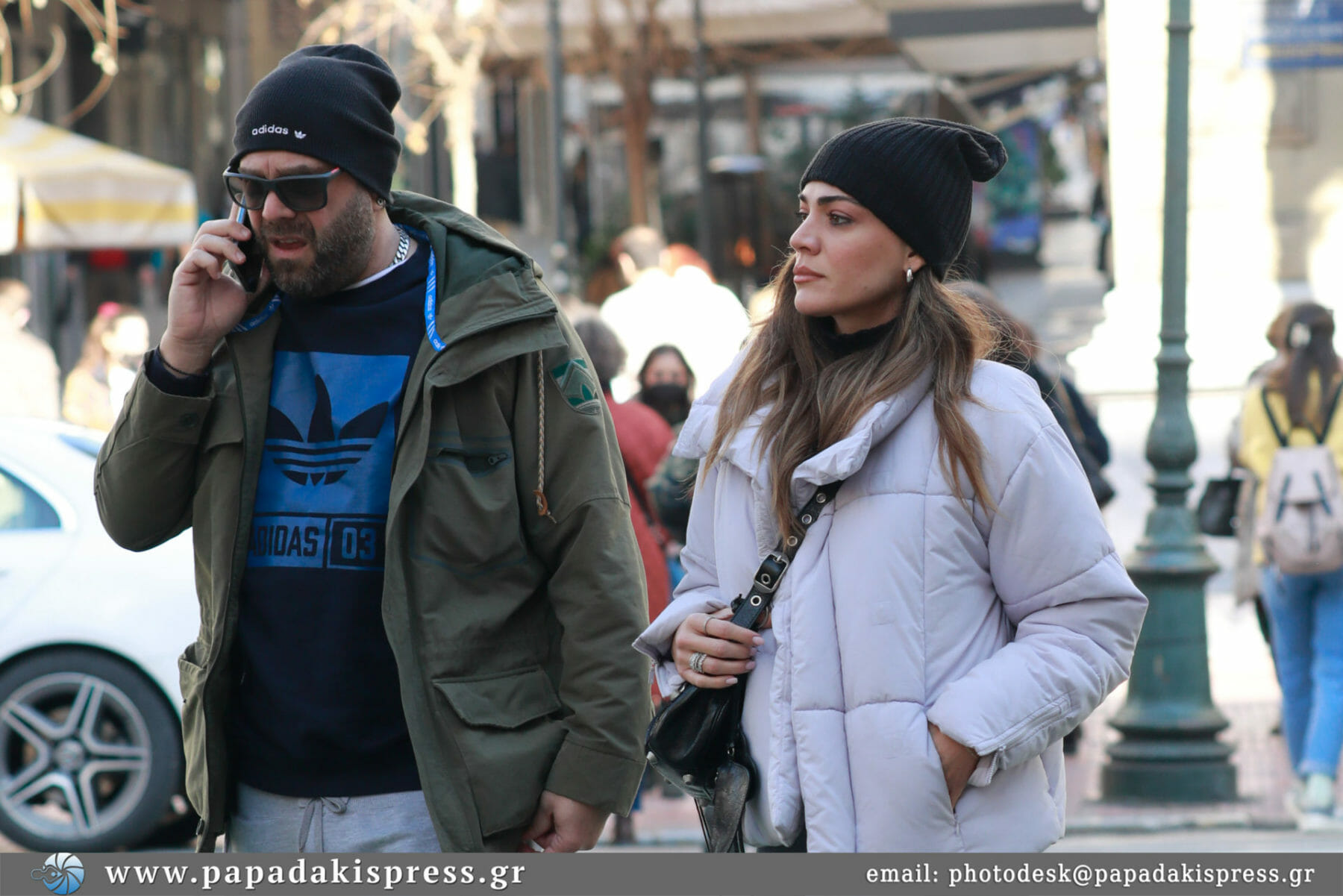 Μιχάλης Κουινέλης: Βόλτα με την Ήβη Αδάμου λίγο πριν ξεκινήσει το X-Factor (φωτογραφίες)