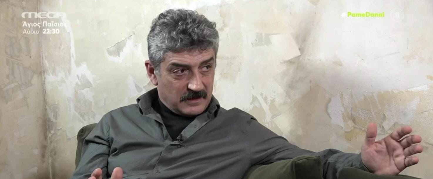 Δημήτρης 'Ημελλος: «Είμαι θαυμαστής της Μαρίας Πρωτόπαππα και δεν κάνω τίποτε άλλο από το να τη χαζεύω στον Σασμό»