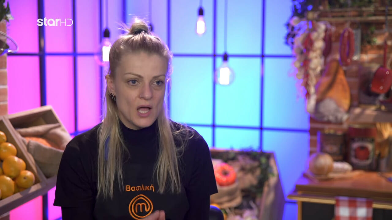 MasterChef 2022: αποχώρησε η Βασιλική - Τα πρώτα της σχόλια