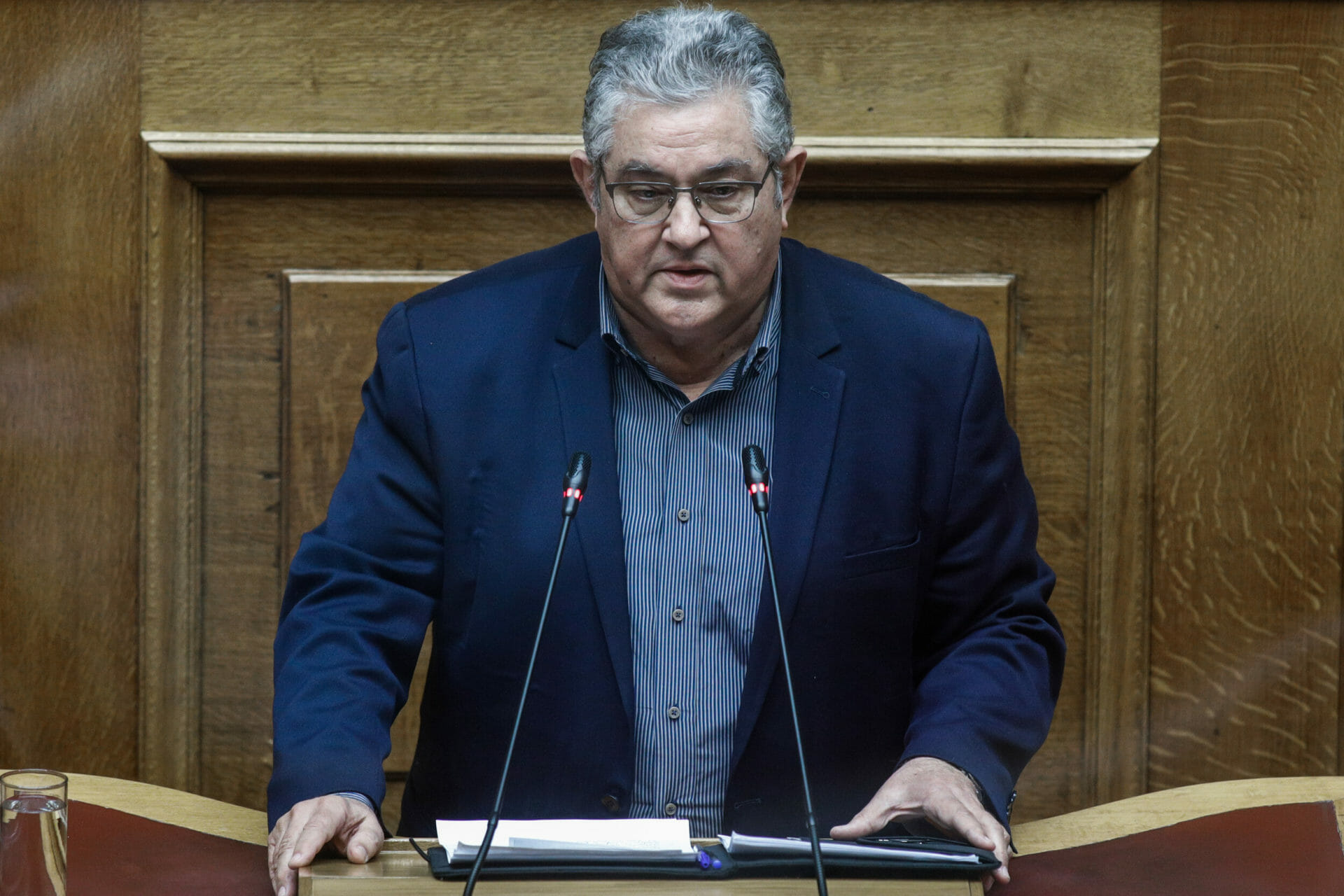 Θετικός στον κορονοϊό ο Δημήτρης Κουτσούμπας