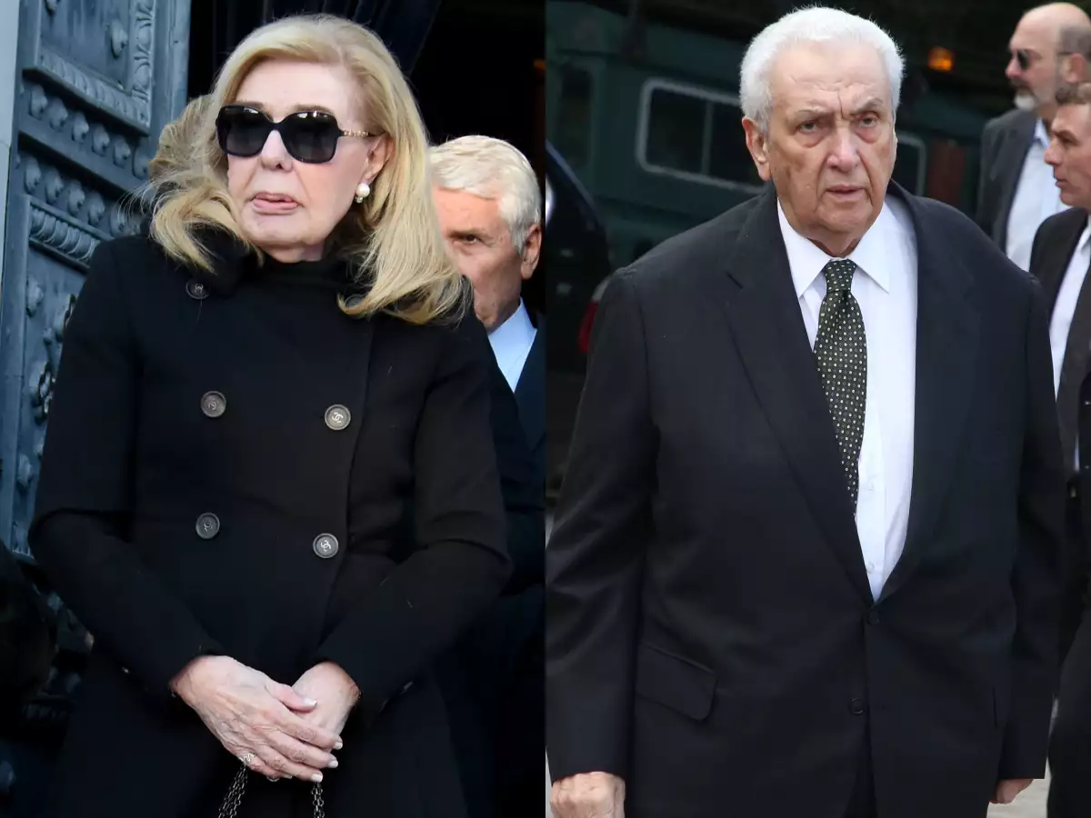 Η Μαριάννα Βαρδινογιάννη «αποχαιρετά» τον Δημήτρη Κοντομηνά