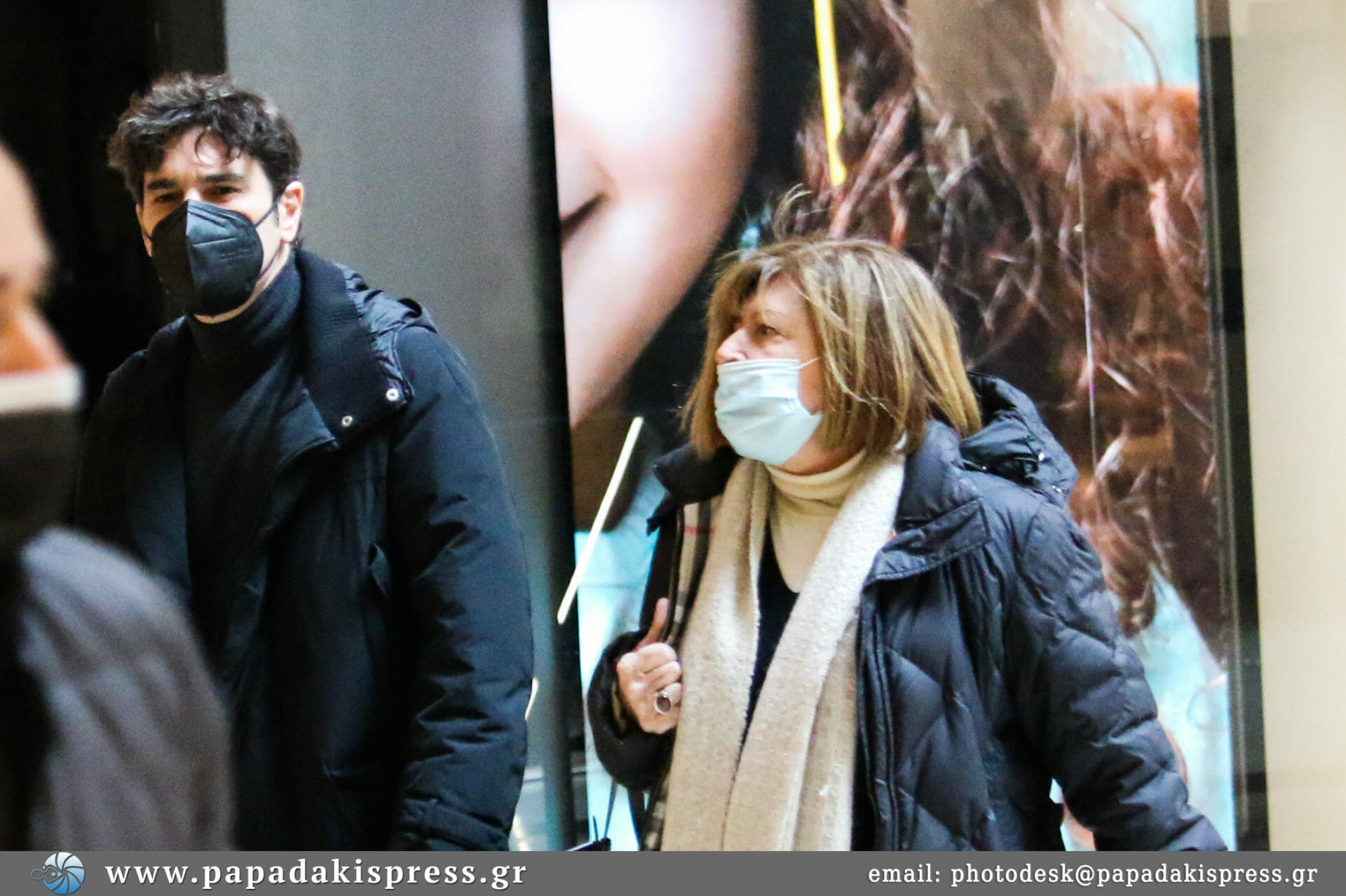 Χριστόφορος Παπακαλιάτης: Σπάνια εμφάνιση με τη μητέρα του