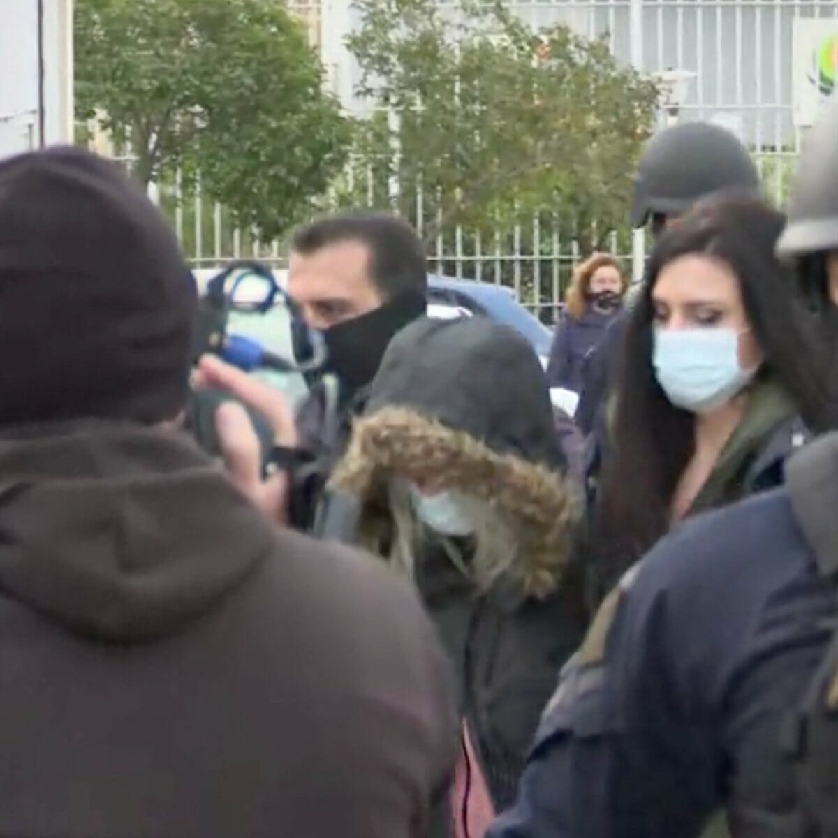 Ρούλα Πισπιρίγκου: η μεταγωγή στις φυλακές Κορυδαλλού