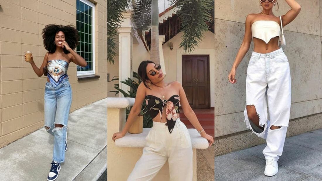 Baggy jeans και τοπ: Το πιο πολυσυζητημένο σύνολο