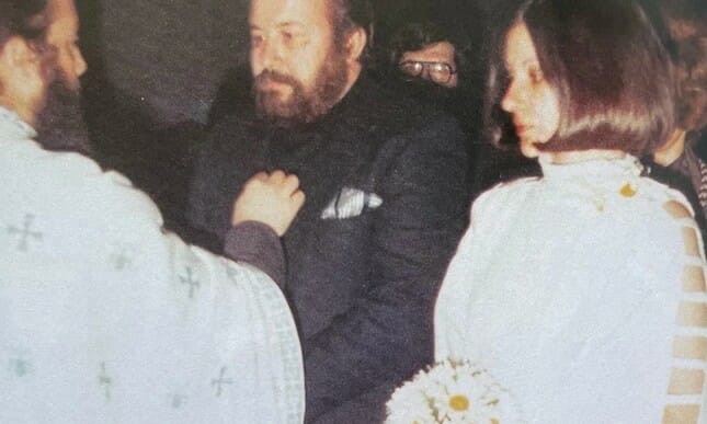 Δημήτρης Παπαμιχαήλ: Σπάνιες φωτογραφίες από τον δεύτερο γάμο του