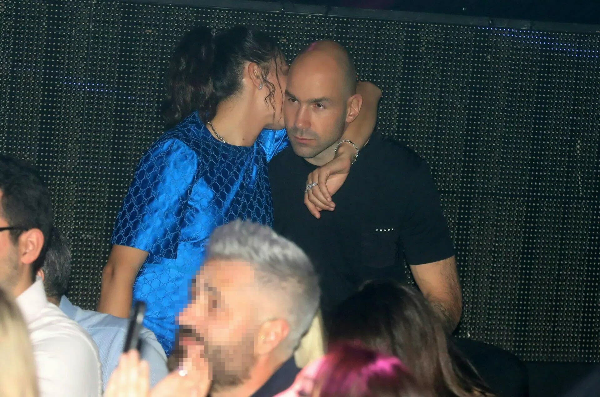 Oλυμπία Χοψονίδου: Βραδινή έξοδο με σύνολο Gucci και τον Σπανούλη στο πλευρό της