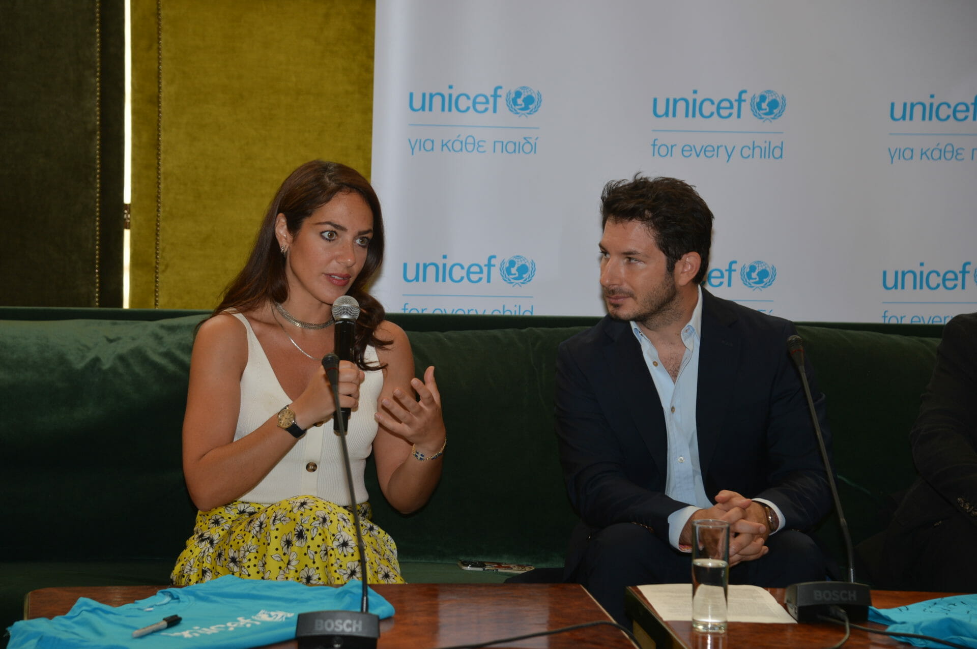 unicef Δομνα Μιχαηλίδου-Γιώργος Περρής