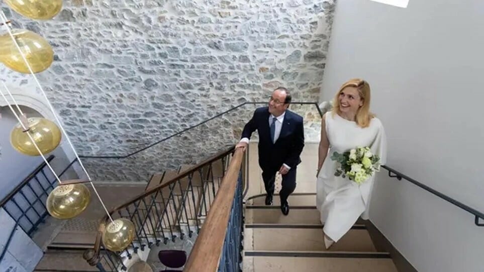 Φρανσουά Ολάντ: Γαμπρός για πρώτη φορά στα 67 του o πρώην πρόεδρος της Γαλλίας