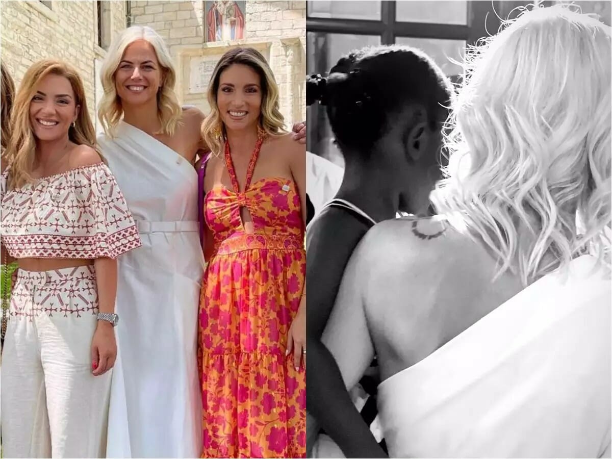 Χριστίνα Κοντοβά – Τζώνη Καλημέρης: Οι πρώτες φωτογραφίες από την βάφτιση της Ada