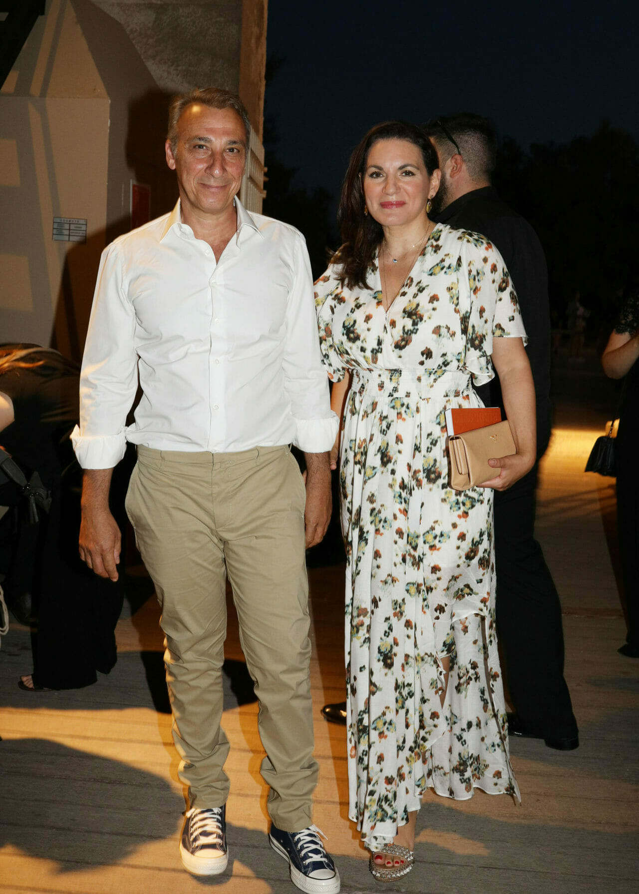 Όλγα Κεφαλογιάννη - Μίνως Μάτσας: Πιασμένοι χέρι-χέρι στο Ηρώδειο