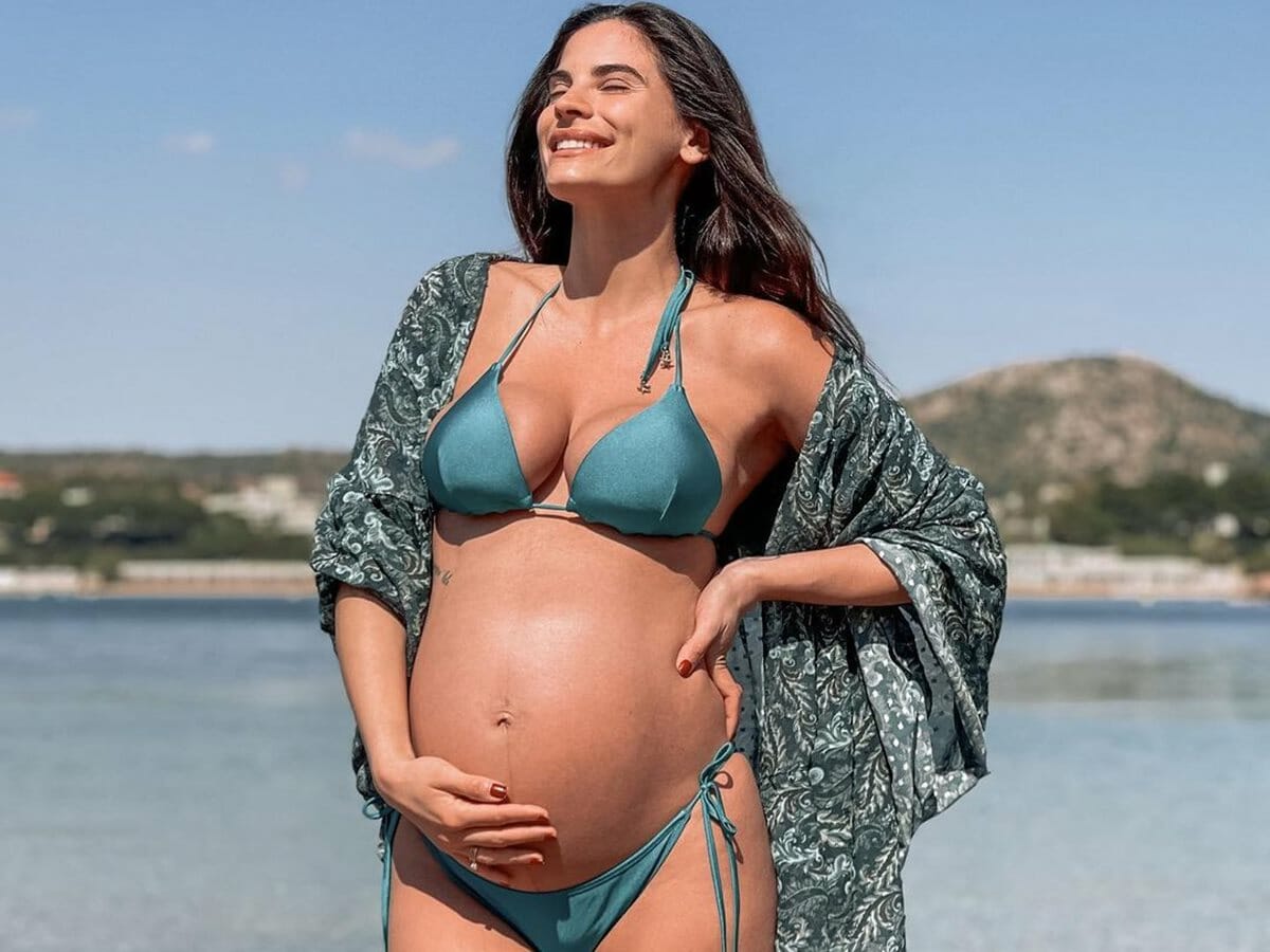 Χριστίνα Μπόμπα: H αδημοσίευτη φωτογραφία από την περίοδο της εγκυμοσύνης της