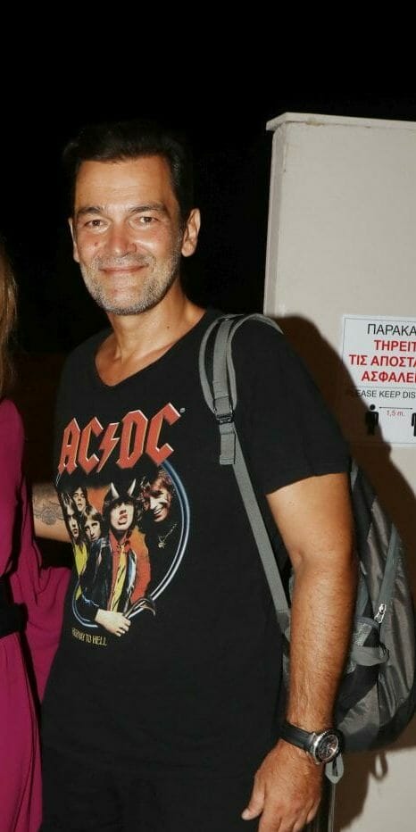 Κωνσταντίνος Καζάκος: αγνώριστος στα γυρίσματα για το Κόκκινο Ποτάμι η Συνέχεια (φωτογραφίες)