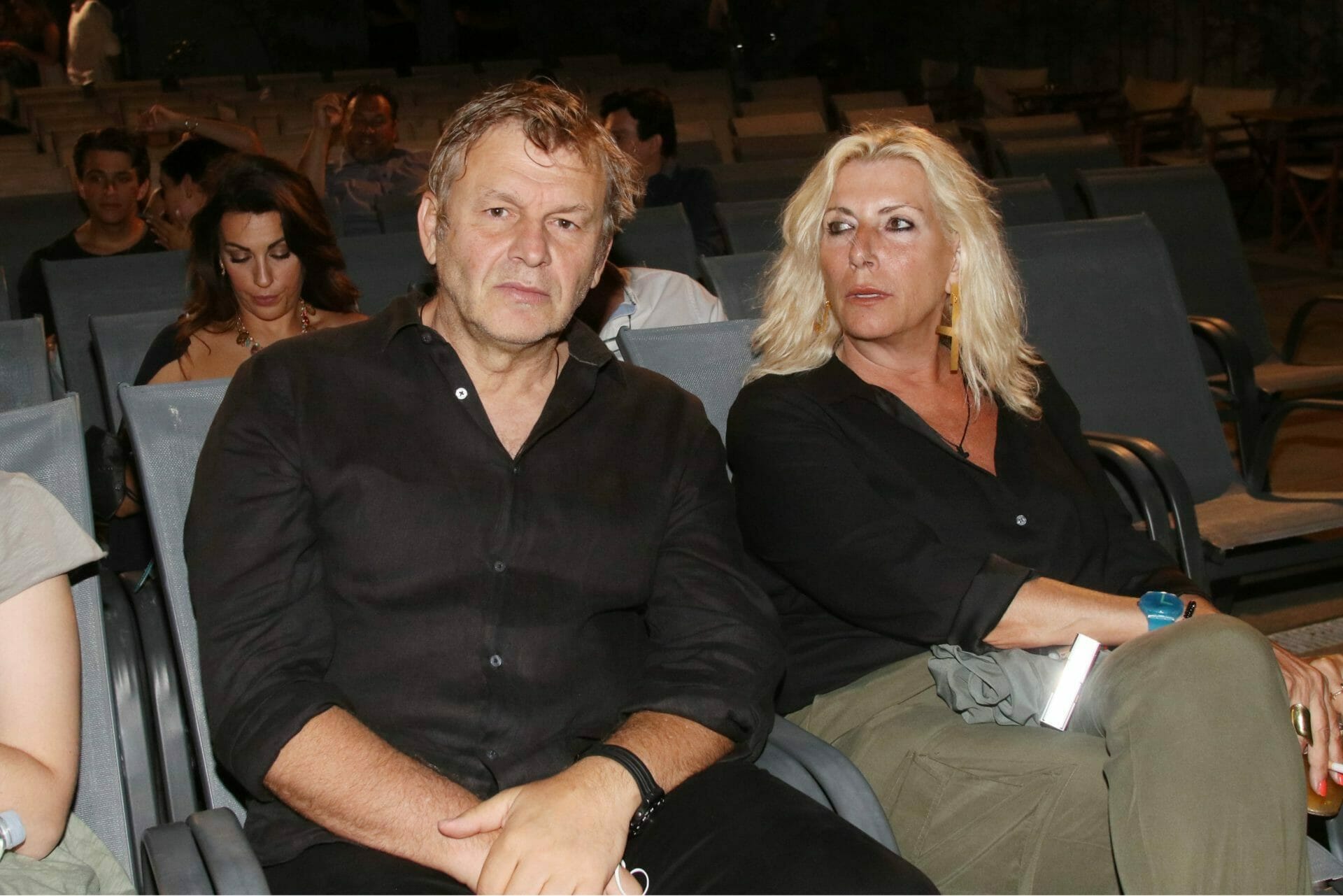 Απόστολος Γκλέτσος: Σπάνια εμφάνιση με την 20χρονη κόρη του και τη σύντροφό του Ιζαμπέλα