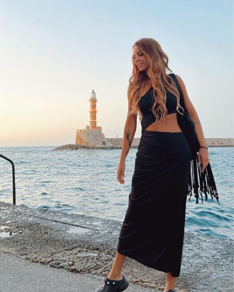 Ιωάννα Λίλη: Διακοπές στην Κρήτη!