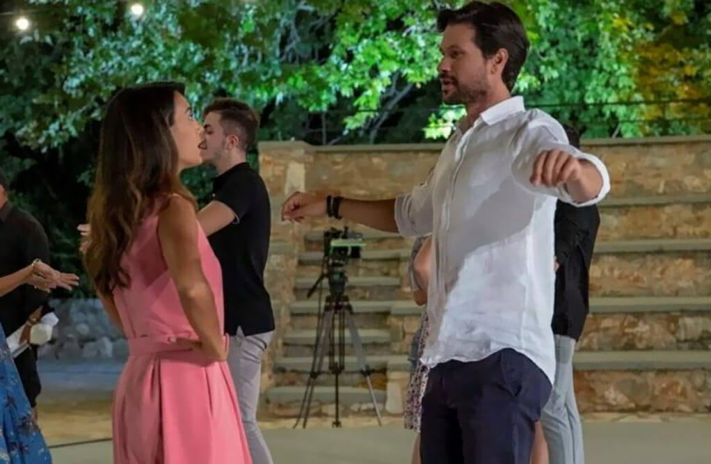 Ευγενία Σαμαρά - Ορφέας Αυγουστίδης: επιστροφή στα γυρίσματα του Σασμού (φωτογραφίες)