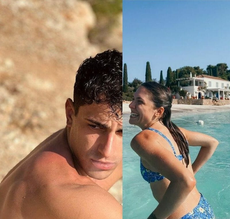 Αφροδίτη Λιάντου - Αλέξανδρος Σκουρλέτης: συνεχίζουν τις βουτιές τους στην Ελαφόνησο (φωτογραφίες)