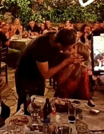 Δανάη Μιχαλάκη: γενέθλιά της και την πρώτη επέτειος γάμου με τον Γιώργο Παπαγεωργίου - Το τρυφερό φιλί του (φωτογραφίες)