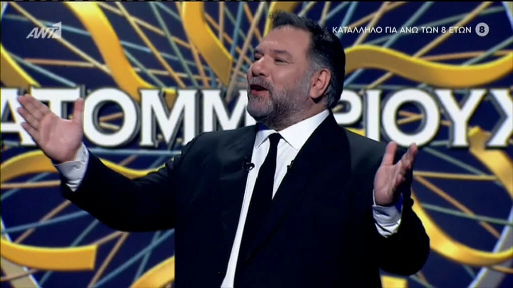 Γρηγόρης Αρναούτογλου: ανανέωσε το ραντεβού του Εκατομμυριούχου για τον Σεπτέμβρη