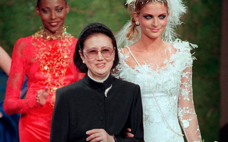 Πέθανε η «Madame Butterfly» της υψηλής ραπτικής, Χανάε Μόρι