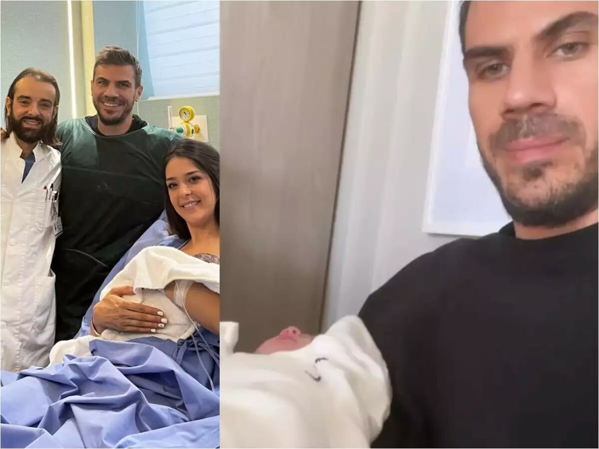 Άκης Πετρετζίκης: Το βίντεο με τη νεογέννητη κόρη του μέσα από το μαιευτήριο