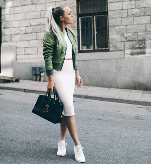 Πως να φορέσω το bomber jacket τον χειμώνα