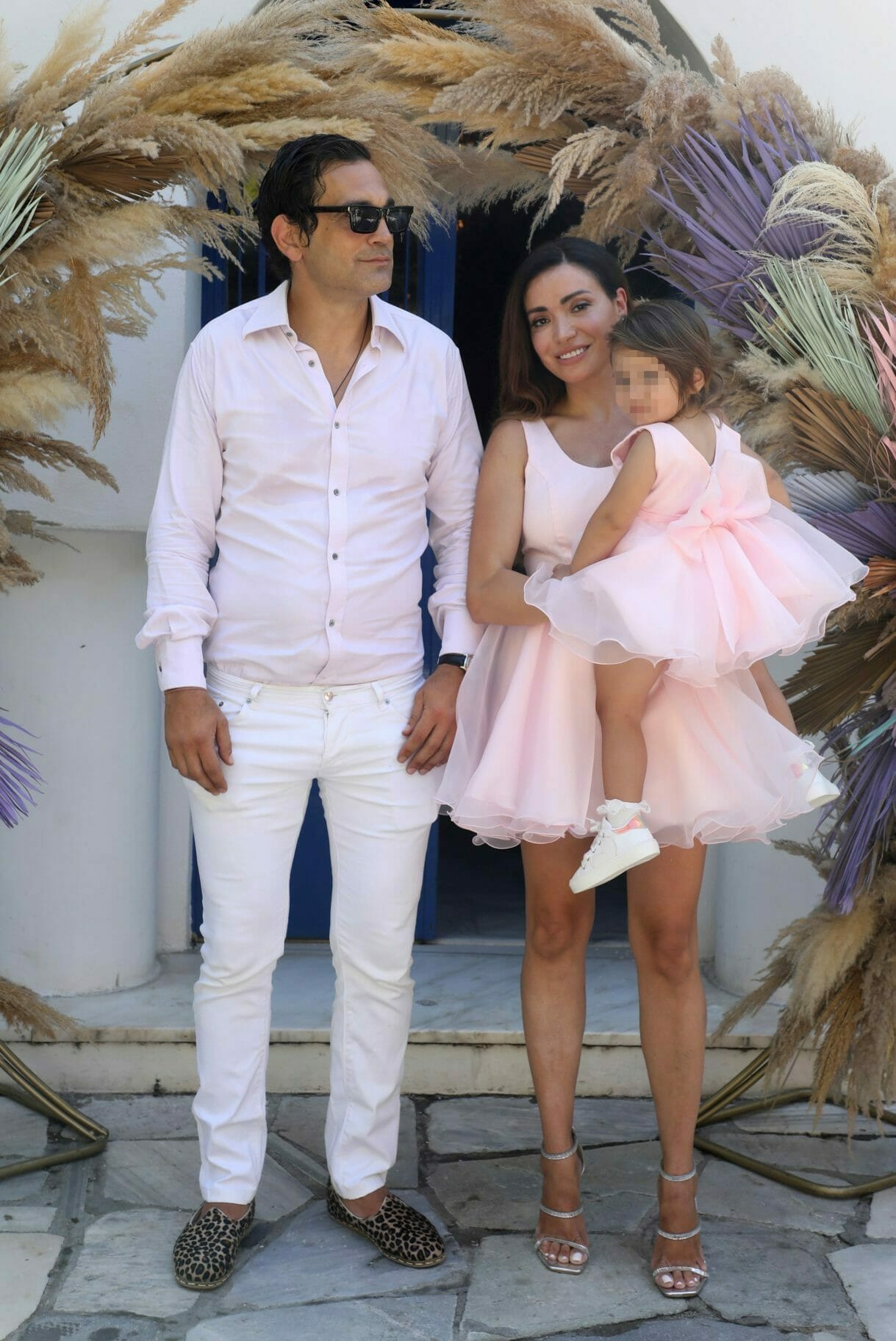 Όλγα Φαρμάκη - Σταύρος Μαντόπουλος: Βάφτισαν την κόρη τους