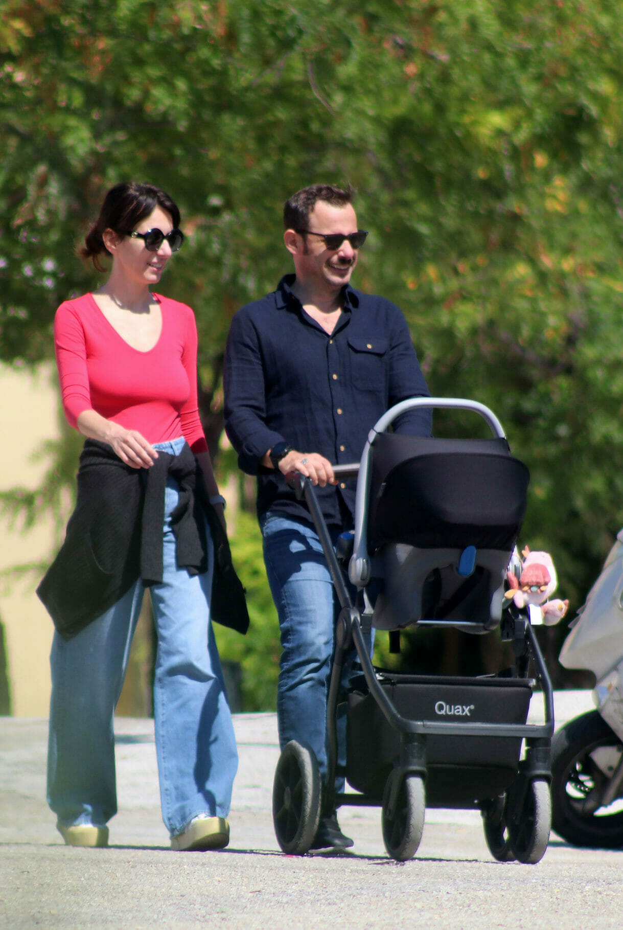 Γιώργος Πυρπασόπουλος: Με την σύζυγό του και την 6 μηνών κόρη τους στο Ζάππειο