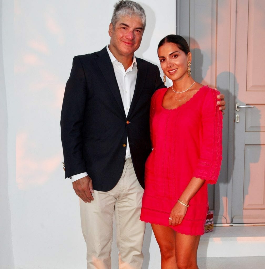 Σταματίνα Τσιμτσιλή: Βραδινή έξοδος με τον σύζυγό της, Θέμη Σοφό