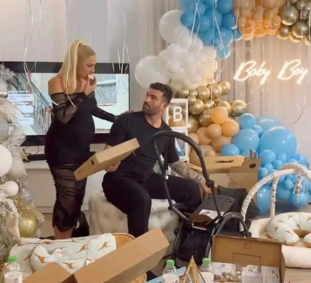 Ιωάννα Τούνη – Δημήτρης Αλεξάνδρου: Το εντυπωσιακό baby shower πάρτι λίγο πριν τον ερχομό του γιου τους