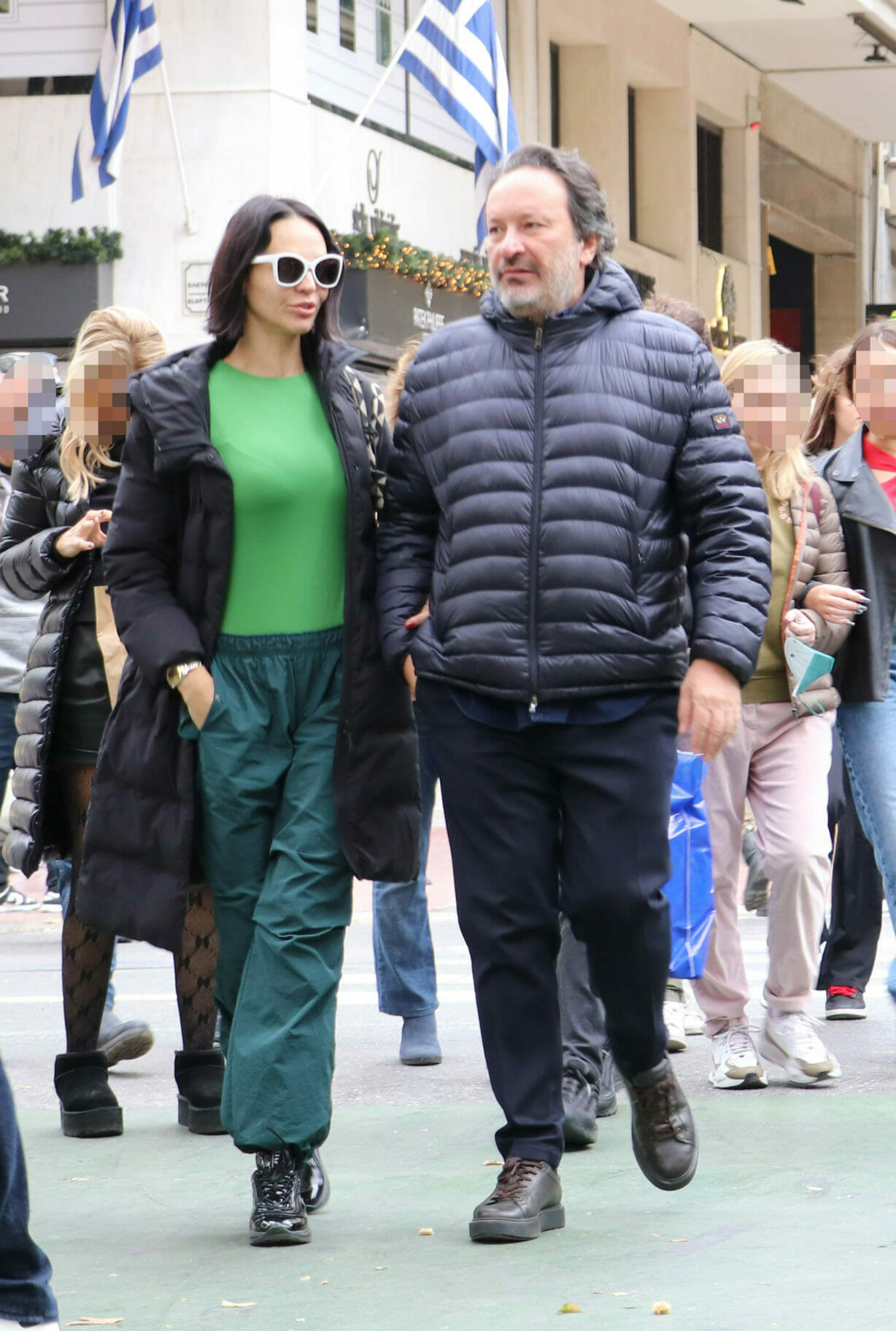 Νικολέττα Καρρά: Σπάνια εμφάνιση με τον σύντροφό της, Διονύση Παναγιωτάκη