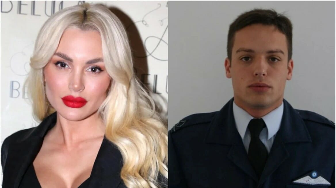 Το «αντίο» της Αλεξάνδρας Παναγιώταρου στον συμμαθητή της, υποσμηναγό Μάριο - Μιχαήλ Τουρούτσικα