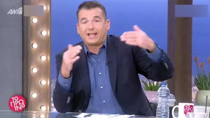 Γιώργος Λιάγκας: «Βγαίνουν παρουσιάστριες φωτογραφίες μαζί και γελάνε, ενώ είναι αντίπαλες στα κανάλια και βρίζονται η μία με την άλλη»