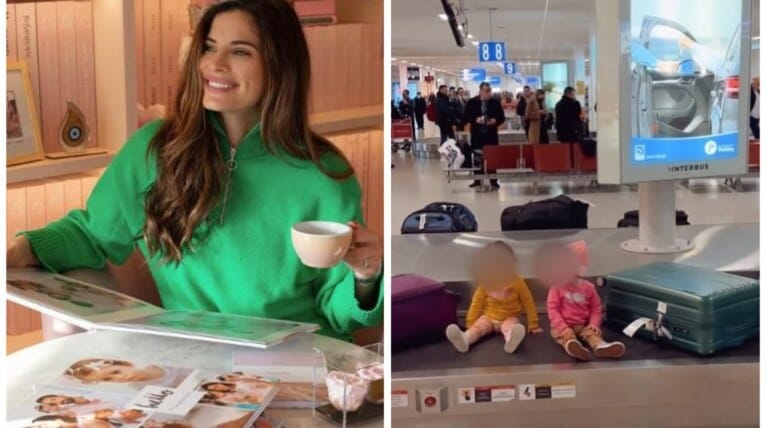 Χριστίνα Μπόμπα: Αντιδράσεις για την ανάρτηση με τα παιδιά της που τα έβαλε στον κινούμενο διάδρομο αποσκευών του αεροδρομίου
