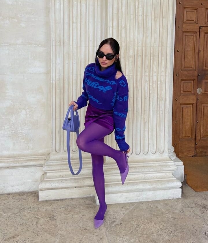 Χρωματιστά καλσόν: Είναι πιο ευκολοφόρετα από ότι νομίζεις! Δείτε σούπερ συνδυασμούς