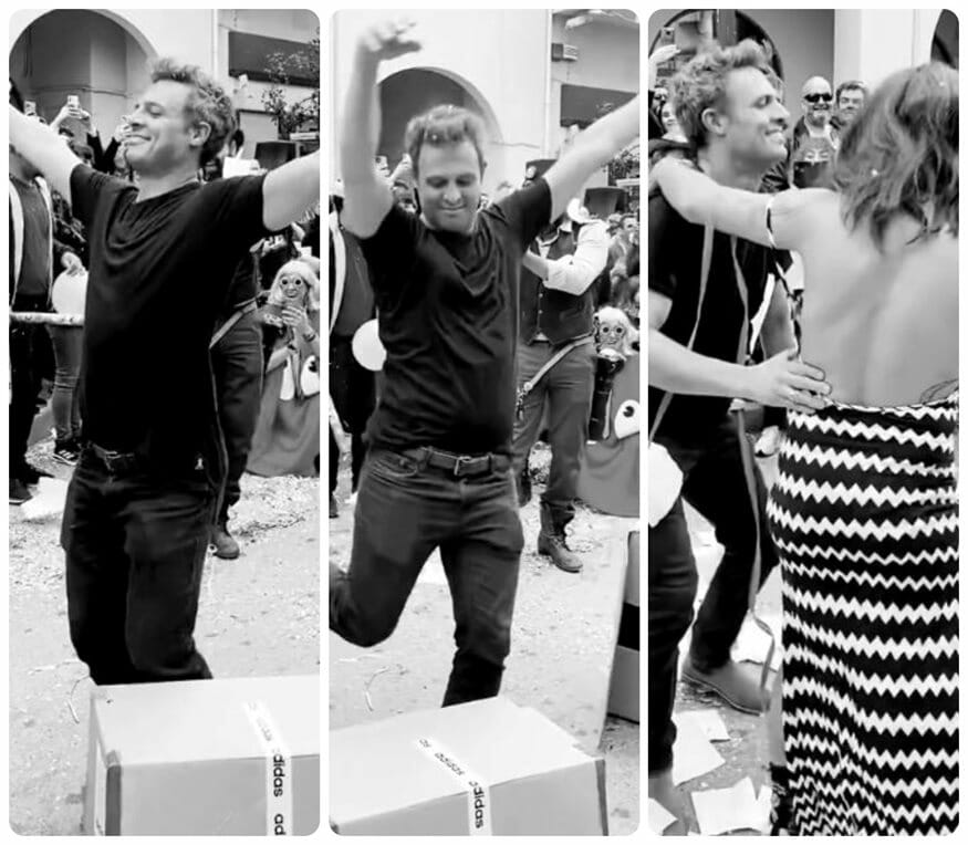 Ο Πούμπουρας μεταμφιέστηκε σε Μπισμπίκη