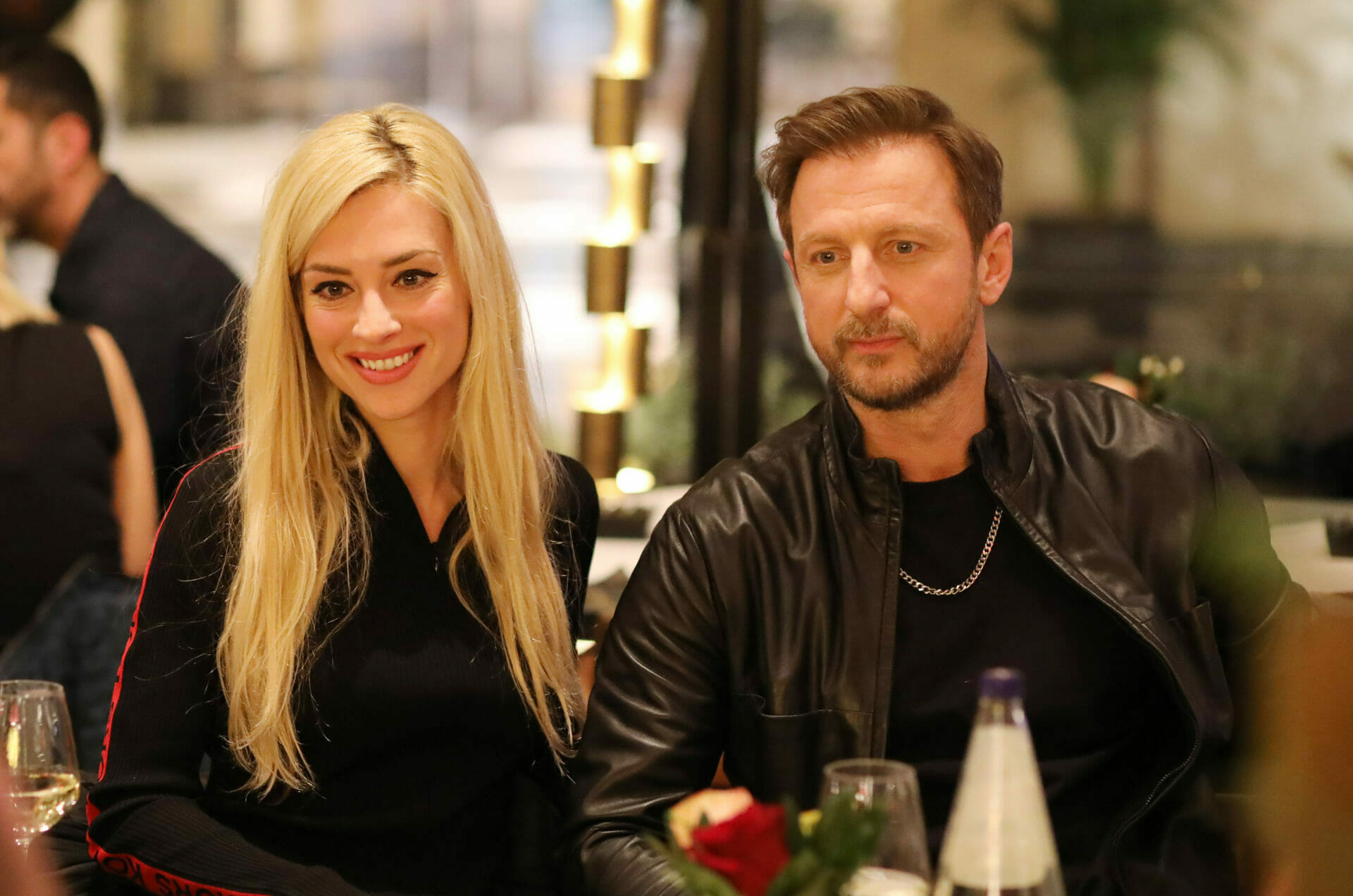 Κώστας Καραφώτης: Η πρώτη δημόσια εμφάνιση με τη σύντροφό του