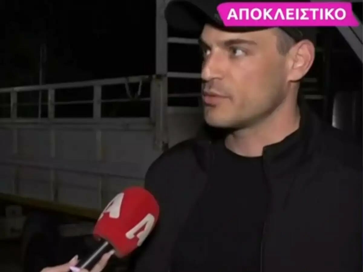 Δημήτρης Φιντιρίκος: Τα πρώτα λόγια μετά τη διάρρηξη στο σπίτι του