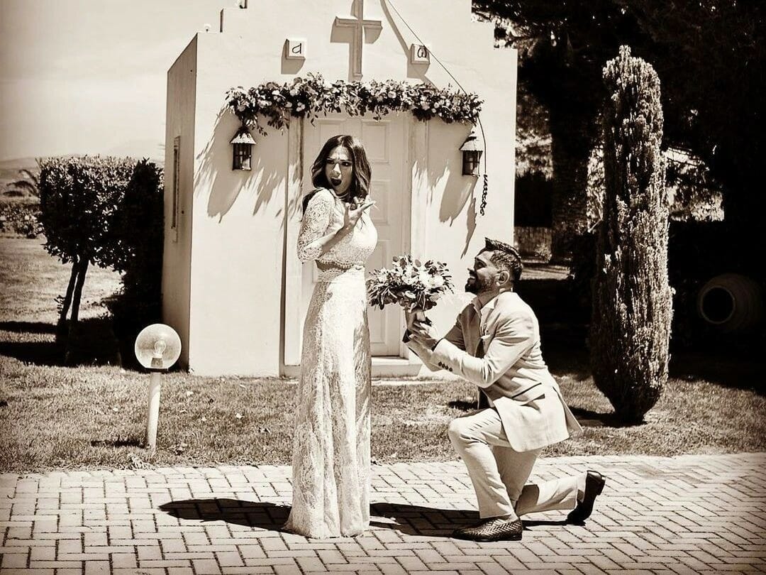 Λασκαράκη - Σουλτάτος: Γιόρτασαν 4 χρόνια γάμου - Η αδημοσίευτη φωτό από τον γάμο